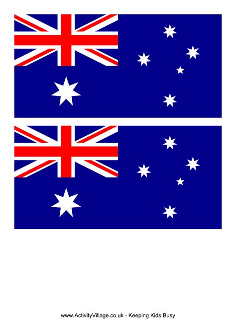 Australian Flag Printable